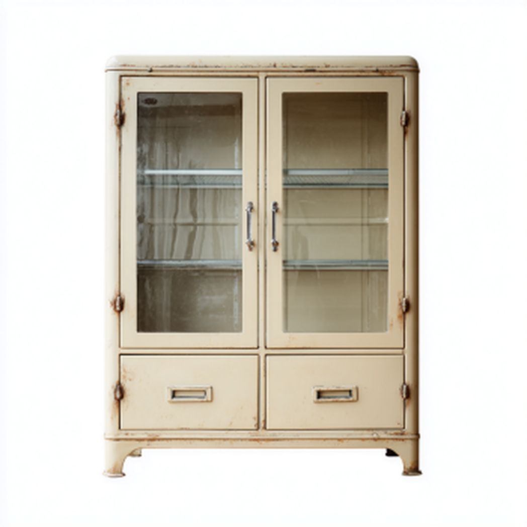 Witryna do przechowywania w kuchni ze stali nierdzewnej - 90 x 60 x 180